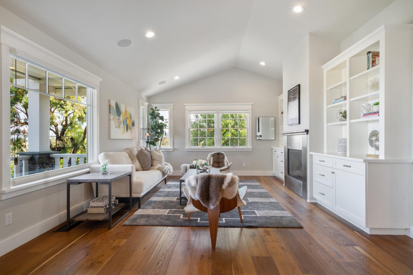 910 Sunset Drive San Carlos, CA 94070 - Photo 8 of 62 a living room with furniture and wooden floor