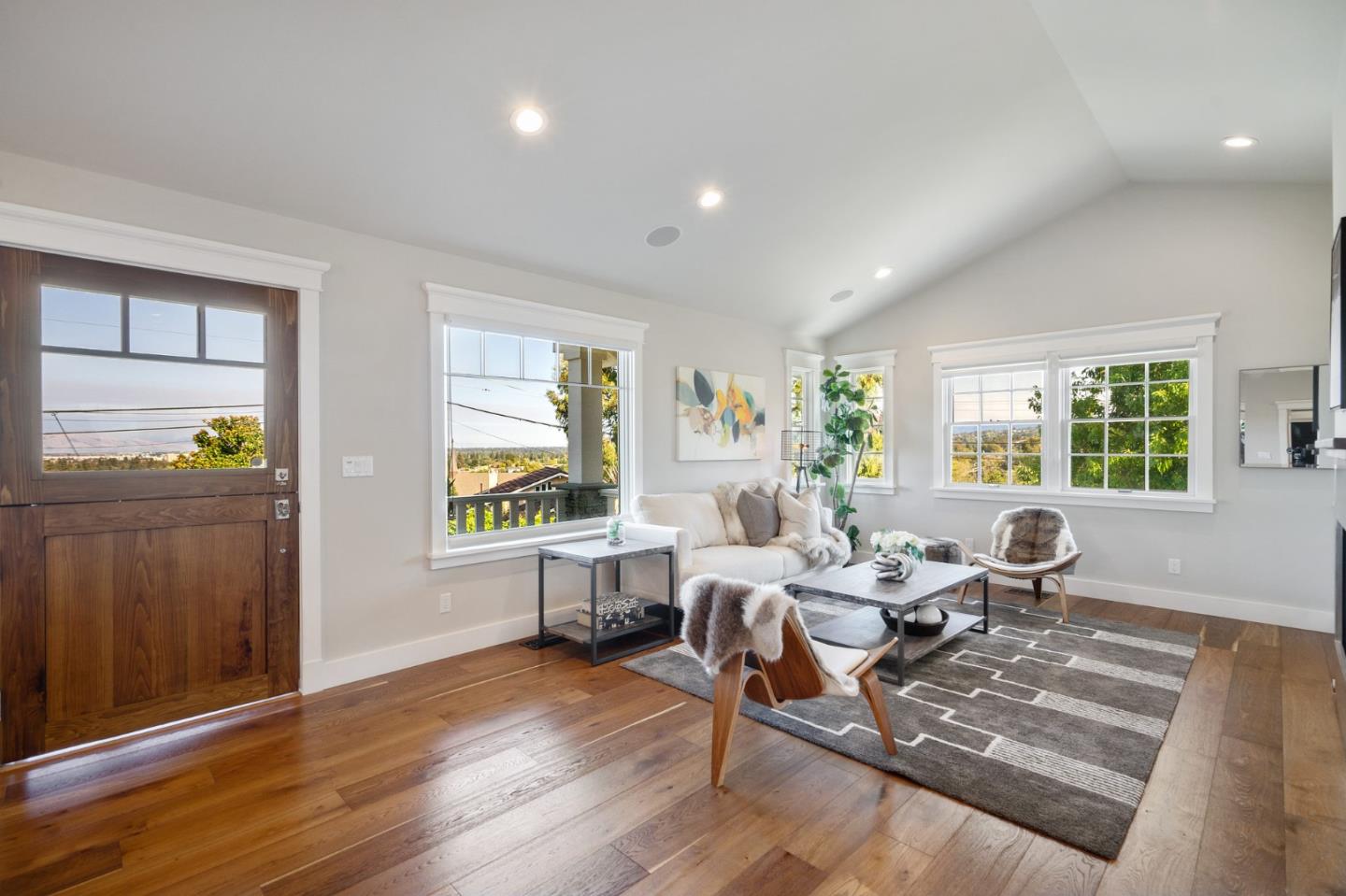 910 Sunset Drive San Carlos, CA 94070 - Photo 9 of 62 a living room with furniture and wooden floor