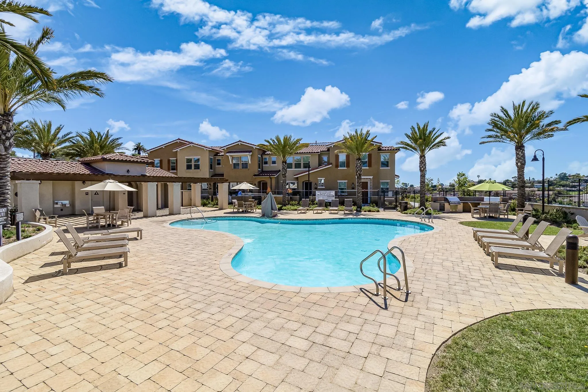 1094 Delpy View Point Vista, CA 92084 - Photo 33 of 43 a view of a swimming pool with a patio