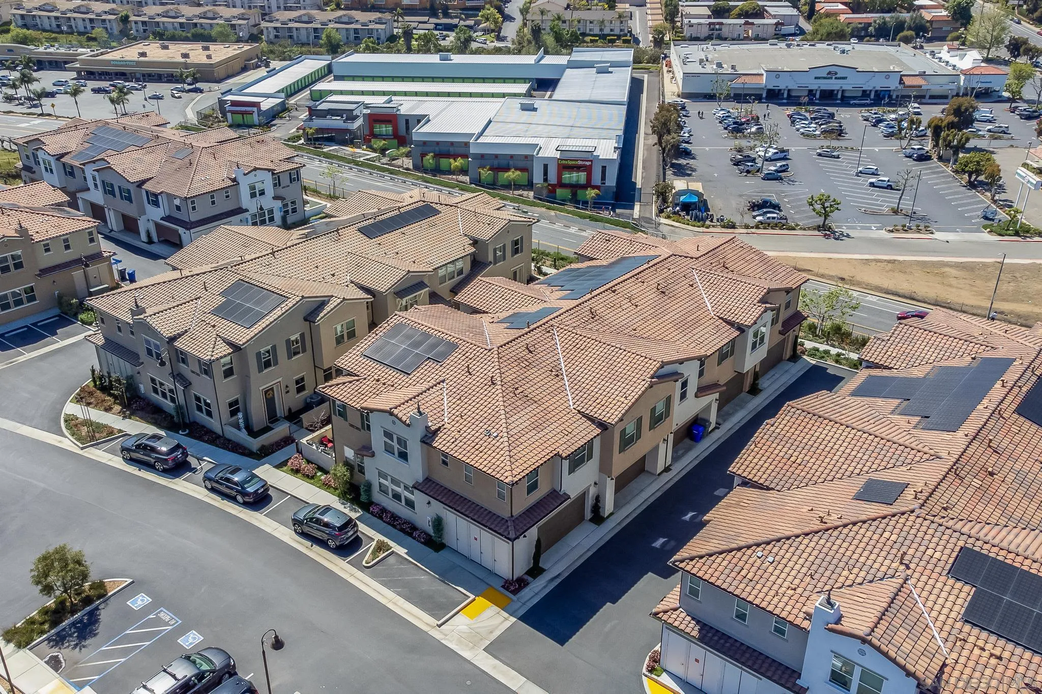 1094 Delpy View Point Vista, CA 92084 - Photo 42 of 43 an aerial view of a house with a garden