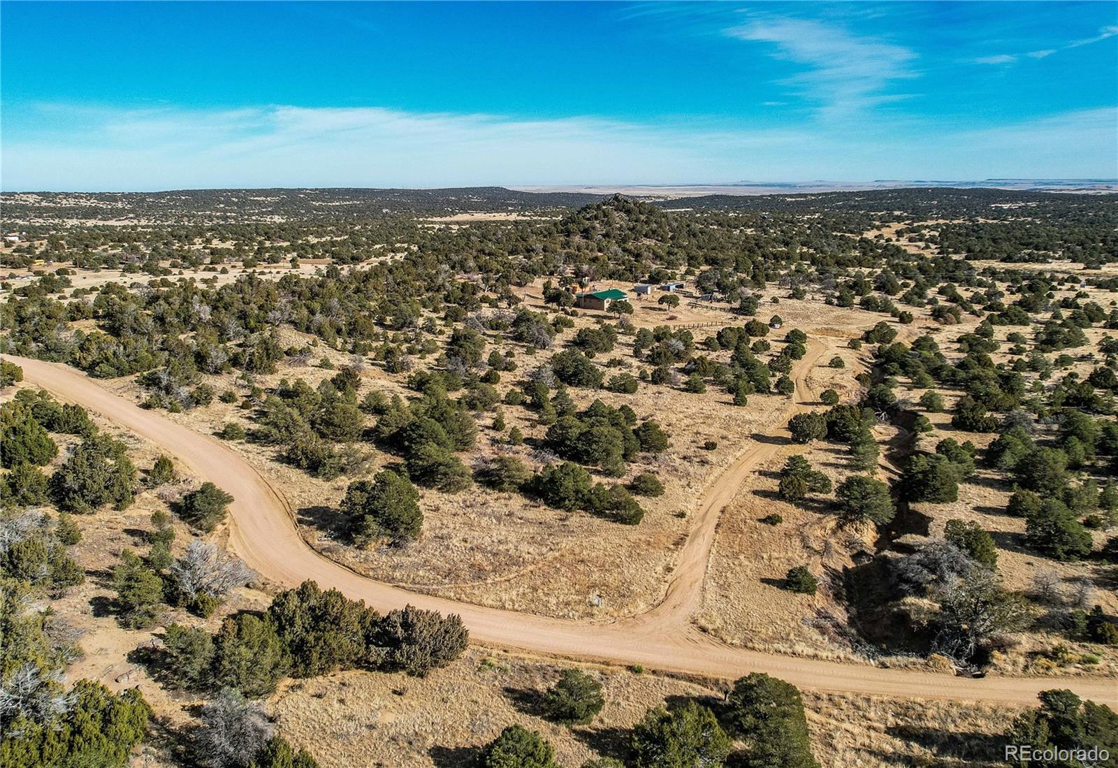 952 Twin Lakes Road Walsenburg, CO 81089 - Photo 15 of 47 an aerial view of a city