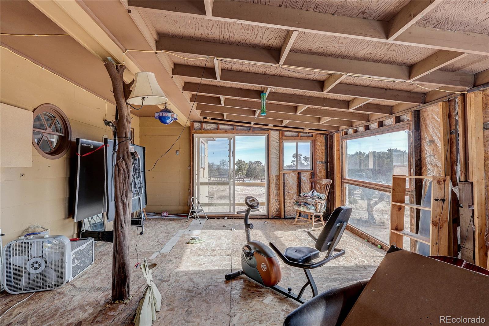 952 Twin Lakes Road Walsenburg, CO 81089 - Photo 38 of 47 a view of a room with gym equipment