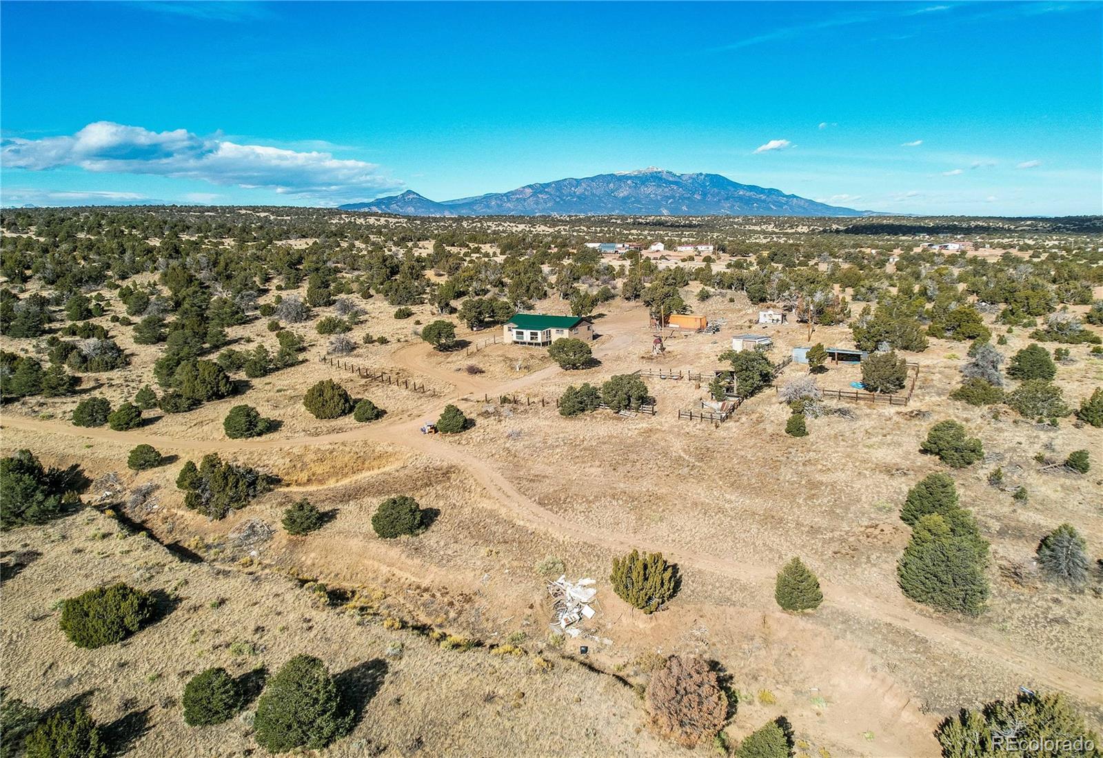 952 Twin Lakes Road Walsenburg, CO 81089 - Photo 10 of 47 a view of city and mountain