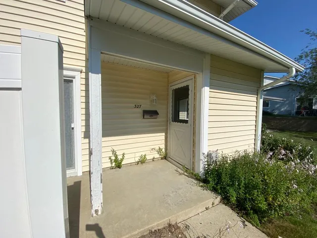 a view of a house with a porch