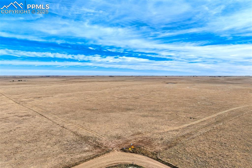 a view of an ocean and beach