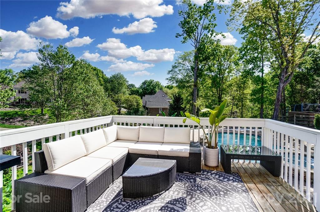 7126 Topsail Circle Tega Cay, SC 29708 - Photo 42 of 48 a view of a patio with a yard