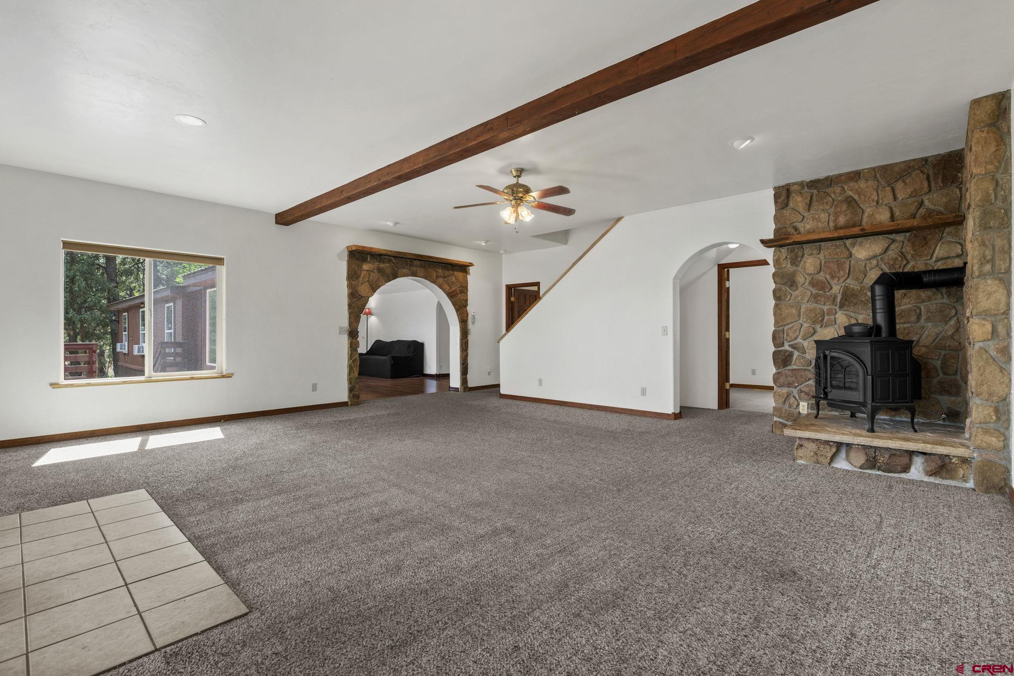 564 Spring Road Durango, CO 81303 - Photo 23 of 45 a view of empty room with windows