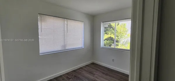 a small space with a window