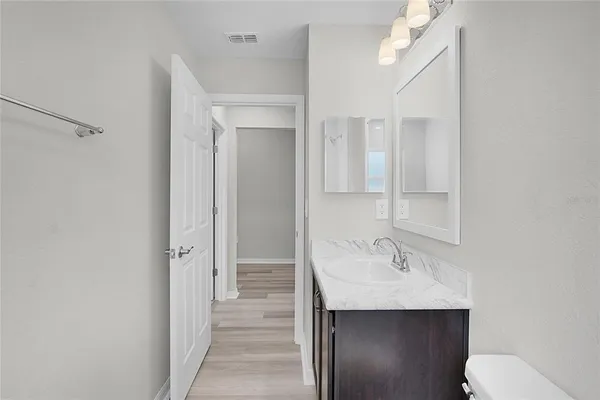 a view of empty room