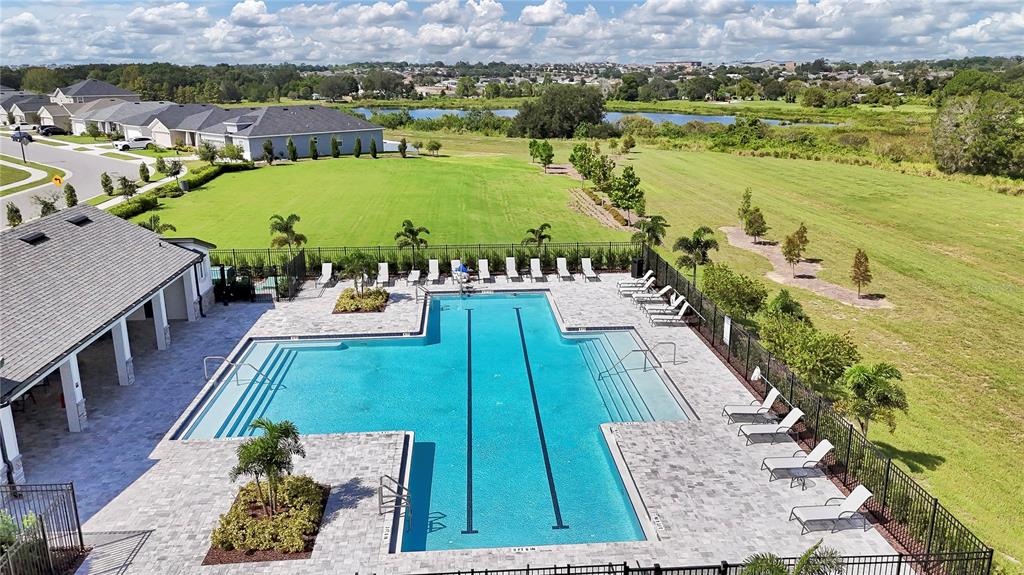 1617 Astrid Road Davenport, FL 33837 - Photo 41 of 43 an aerial view of a house with a ocean view