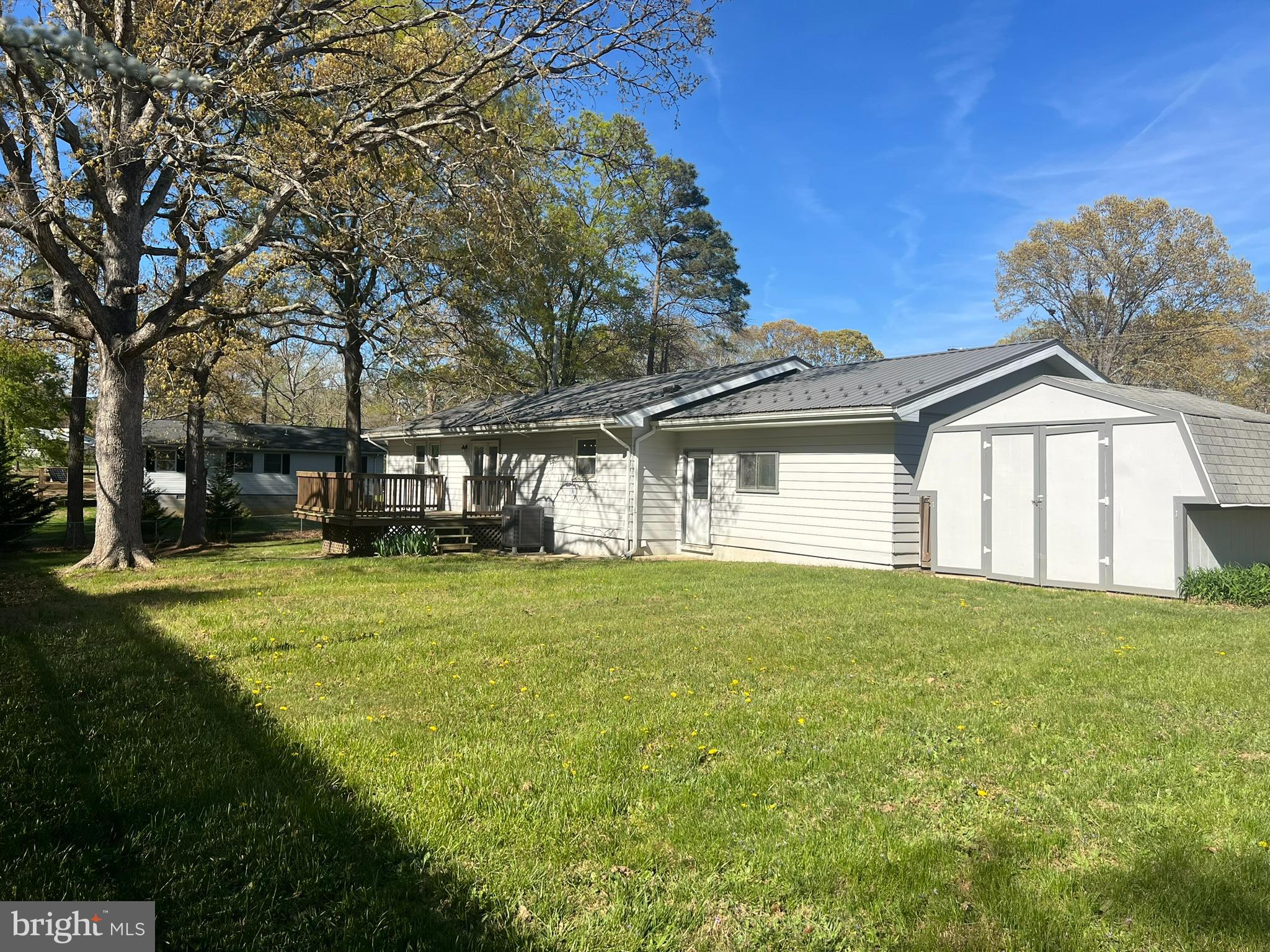 22595 Old Rolling Road California, MD 20619 - Photo 22 of 24 Spacious Fenced Backyard