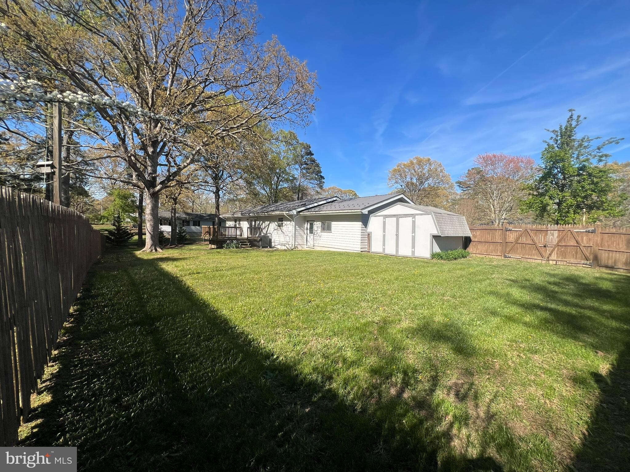 22595 Old Rolling Road California, MD 20619 - Photo 23 of 24 Spacious Fenced Backyard