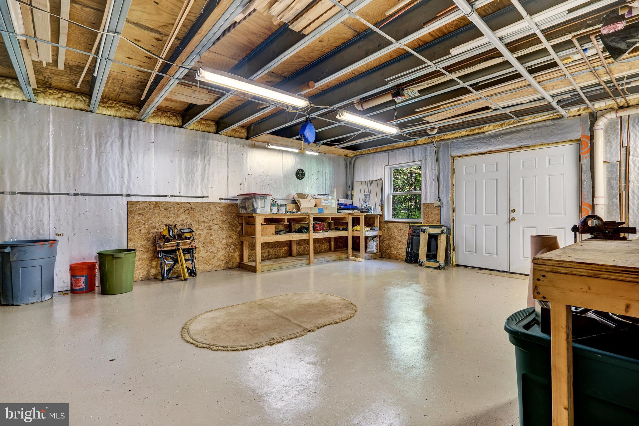 7221 Baldwin Ridge Road Warrenton, VA 20187 - Photo 27 of 30 Workshop w Separate Circuits & Dble Doors