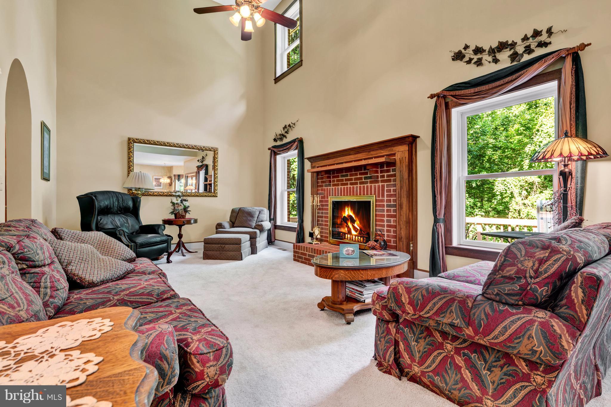 7221 Baldwin Ridge Road Warrenton, VA 20187 - Photo 10 of 30 Wood Burning Fireplace; Mantle from Property