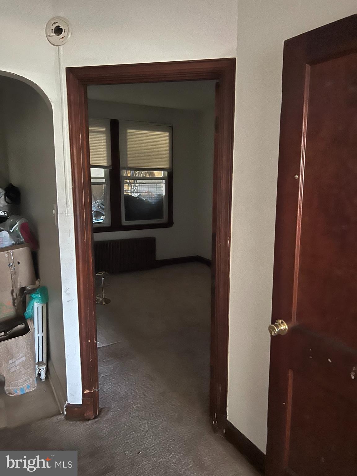 1601 Holbrook Street Northeast Washington, DC 20002 - Photo 17 of 21 a view of a livingroom from a hallway