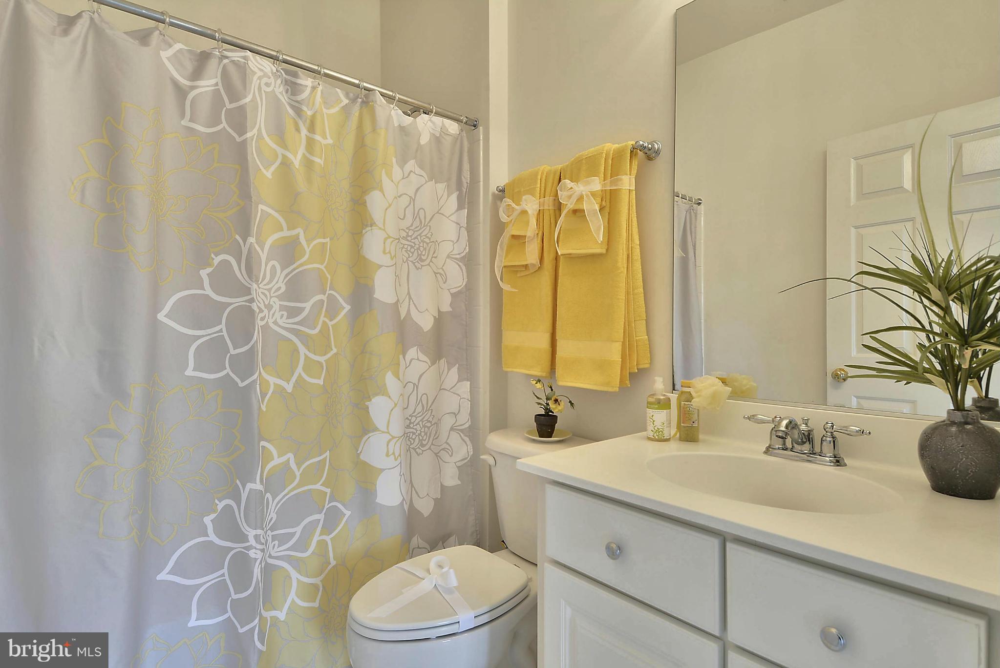 15429 Maple Ridge Drive Woodbine, MD 21797 - Photo 21 of 30 a bathroom with a sink a toilet and shower curtain