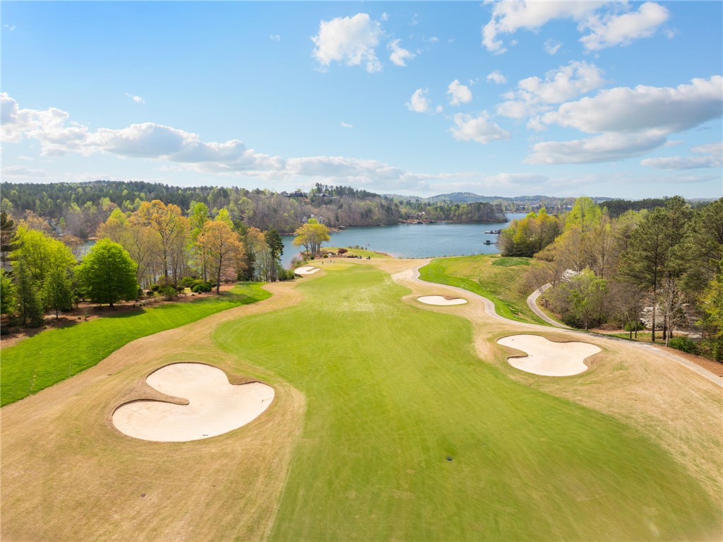 418 Augusta Way Sunset, SC 29685 - Photo 44 of 50 Signature hole overlooks Lake Keowee offering serene views for recreation and relaxation.