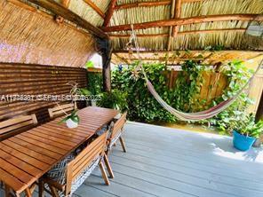13447 Southwest 291st Street, Unit 13447 Homestead, FL 33033 - Photo 3 of 3 a view of a chairs and table in the patio