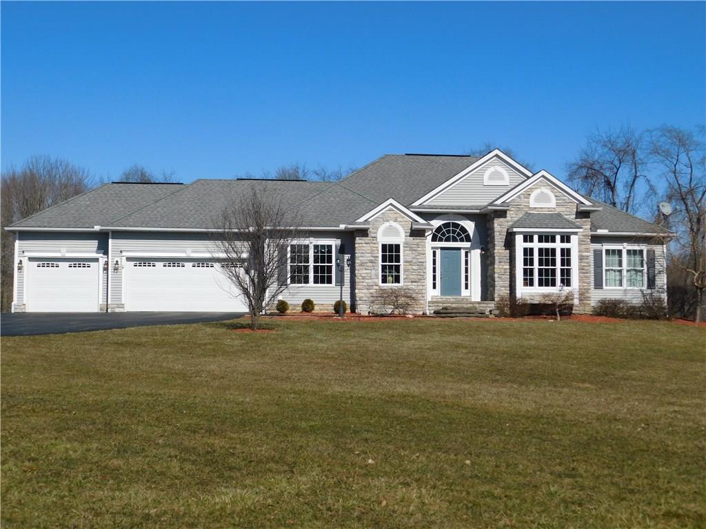 56 Flick Road Hadley, PA 16130 - Photo 1 of 25 2 GARAGE DOORS, STONE FRONT, SIDEWALK & PAVED DRIVE ALL ON 4.82 ACRES