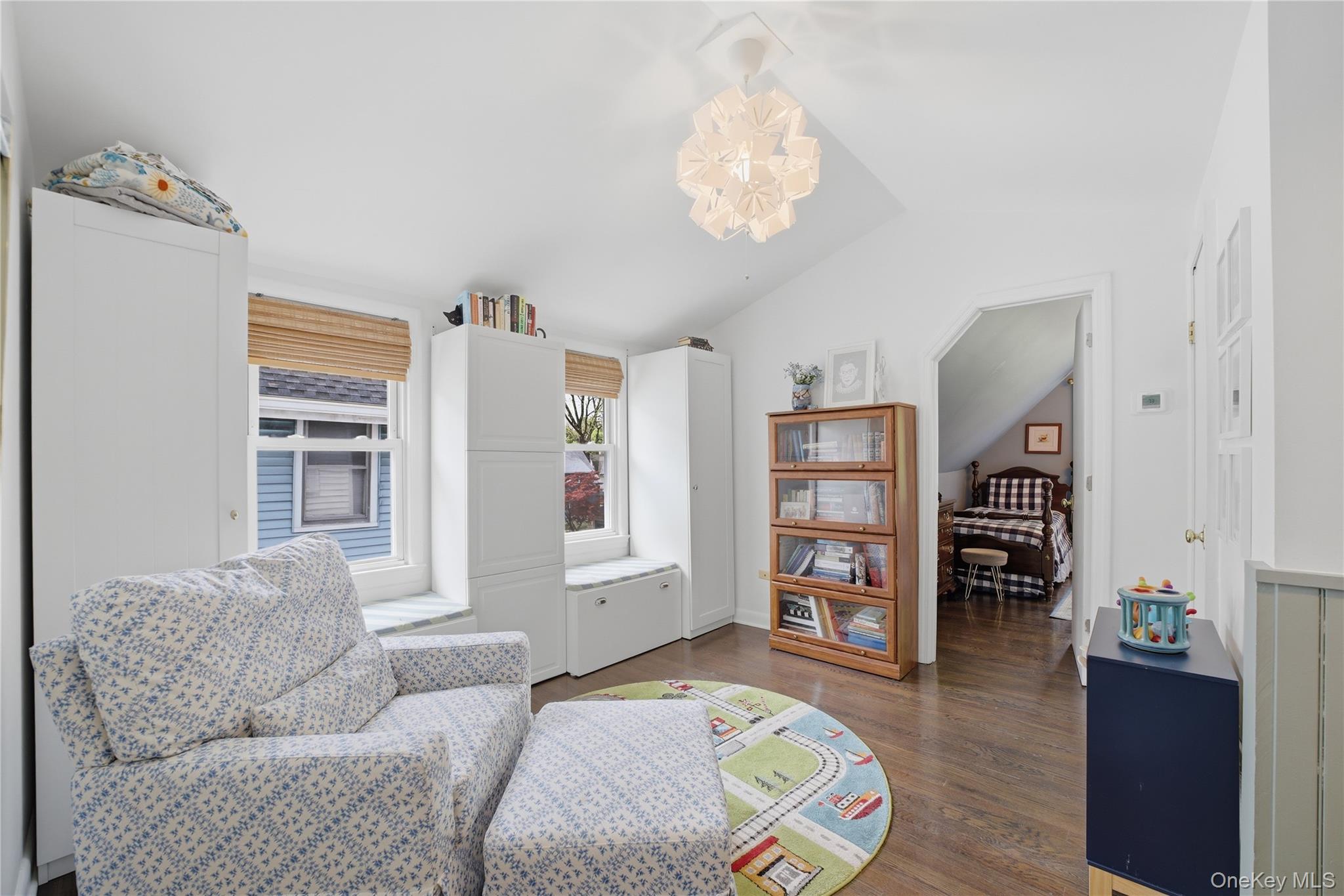 318 Union Avenue Peekskill, NY 10566 - Photo 20 of 30 a living room with furniture and a flat screen tv
