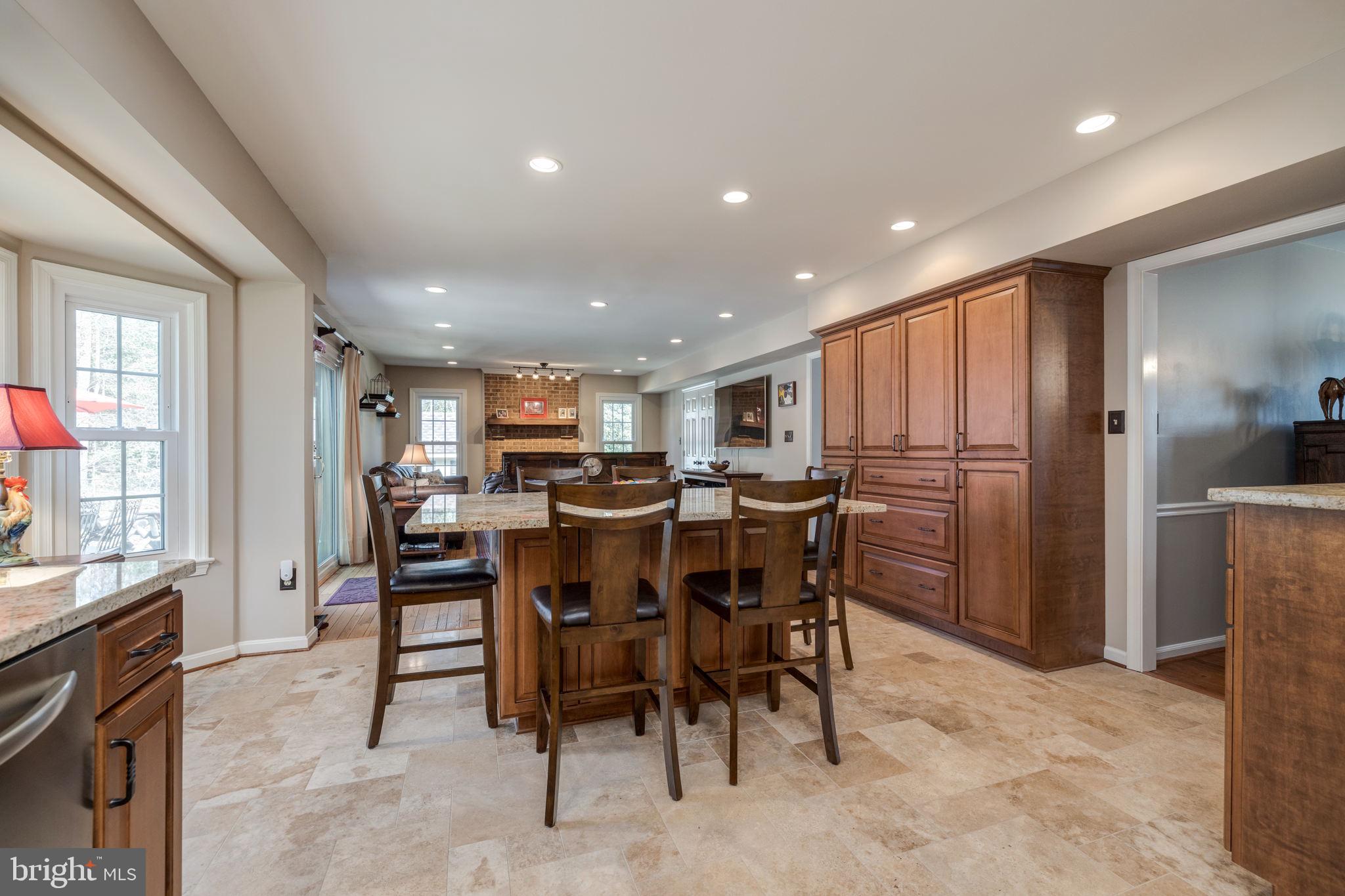 7736 Huntsman Boulevard Springfield, VA 22153 - Photo 15 of 70 Amazing gourmet custom kitchen