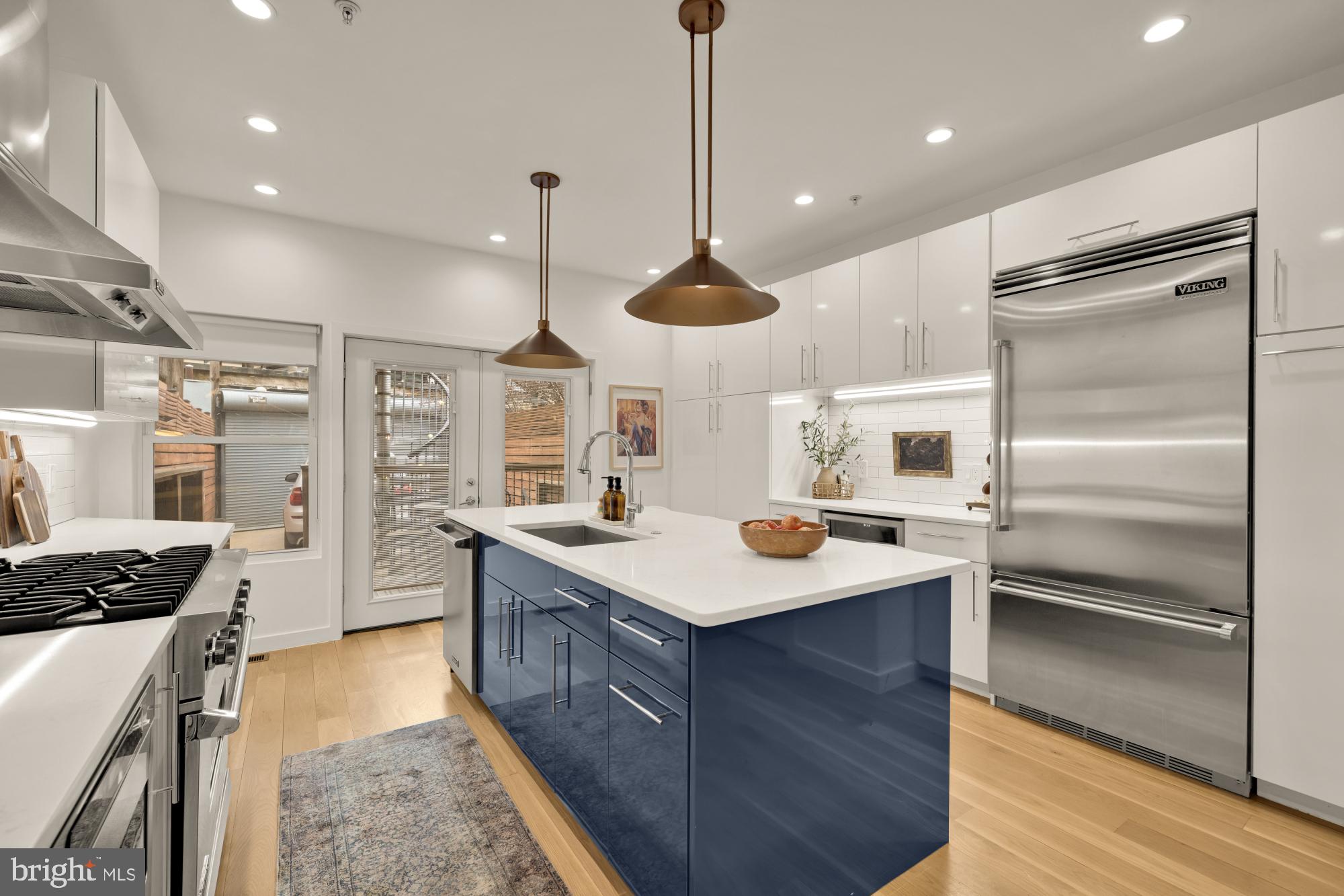 2315 Ontario Road Northwest, Unit 1 Washington, DC 20009 - Photo 15 of 46 Gourmet Kitchen with Expansive Center Island