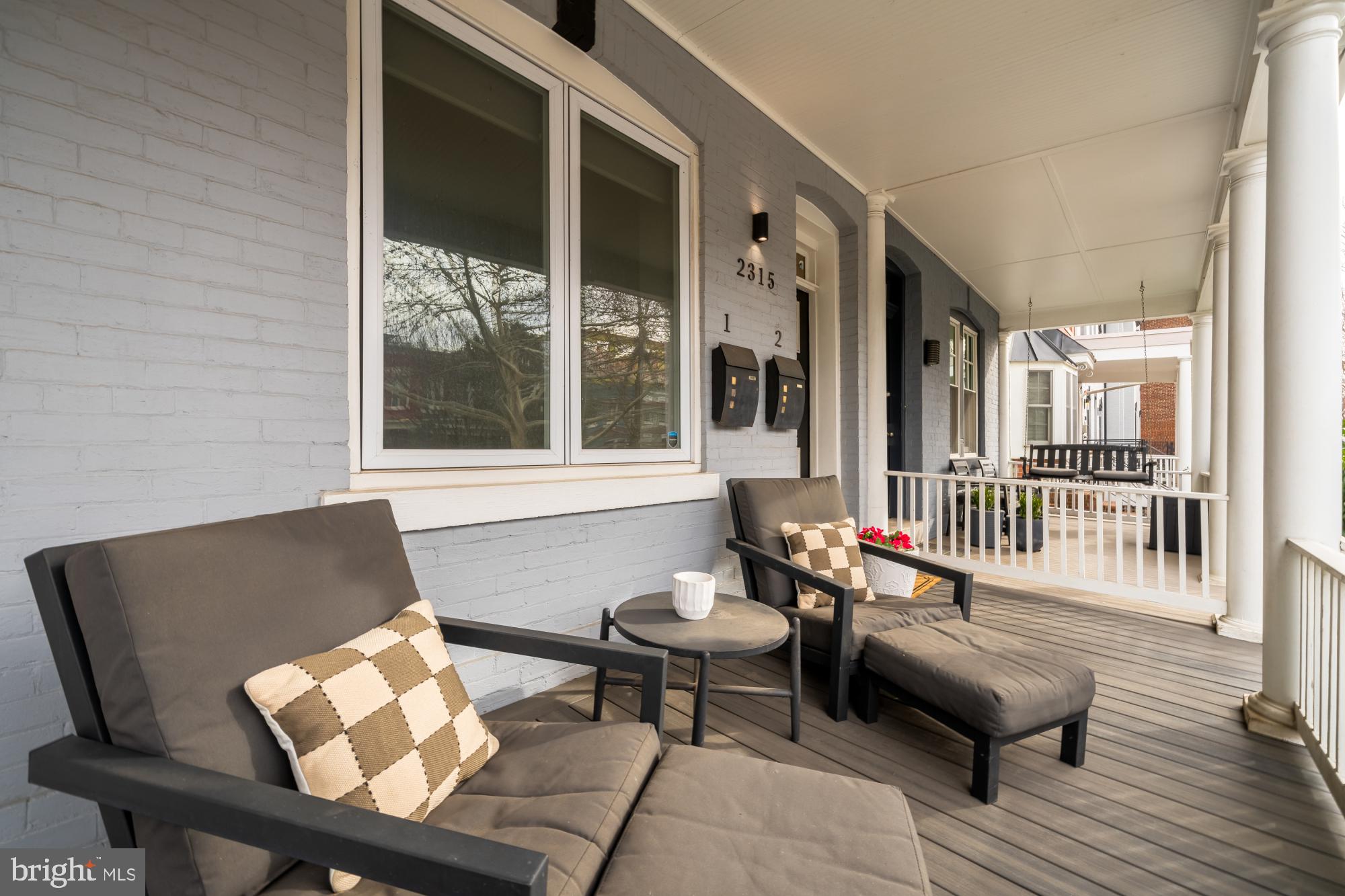 2315 Ontario Road Northwest, Unit 1 Washington, DC 20009 - Photo 2 of 46 Inviting Covered Front Porch