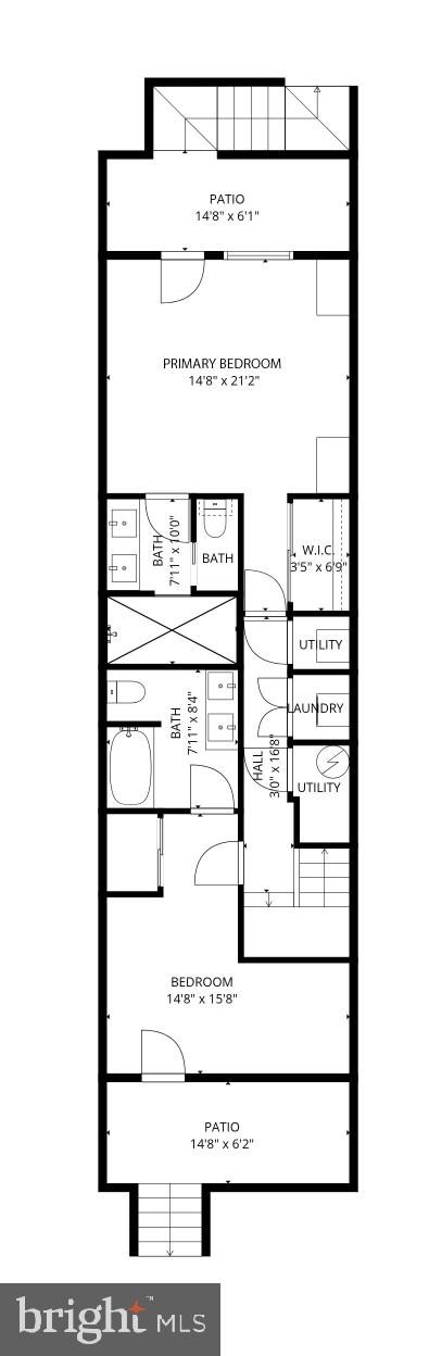 2315 Ontario Road Northwest, Unit 1 Washington, DC 20009 - Photo 46 of 46 Lower Level Floor Plan