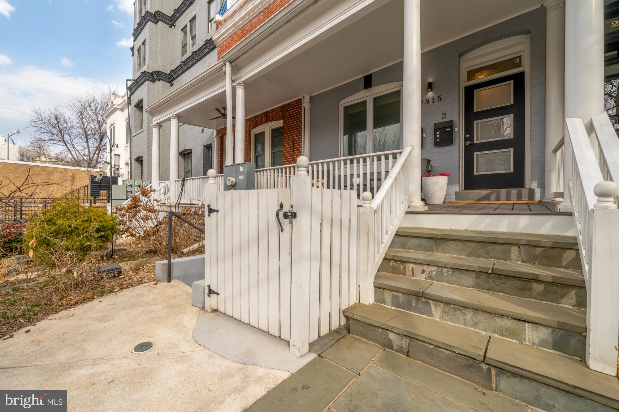 2315 Ontario Road Northwest, Unit 1 Washington, DC 20009 - Photo 43 of 46 Inviting Entry to 2315 Ontario Rd NW