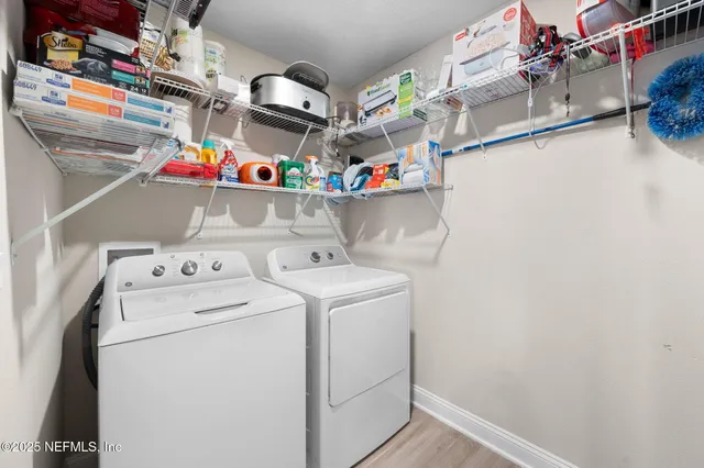 a view of a lake and a yard