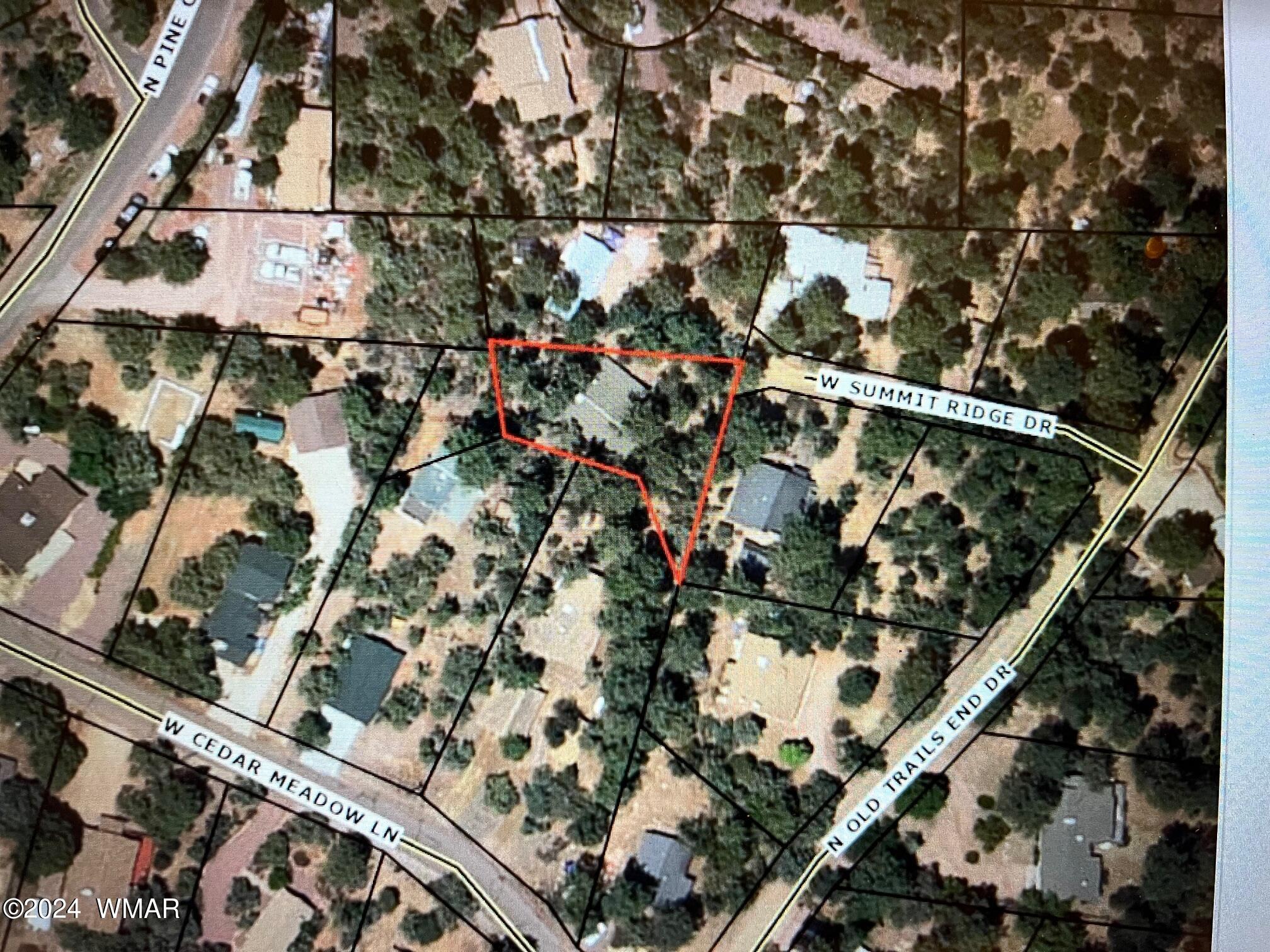 5901 Summit Ridge Drive Pine, AZ 85544 - Photo 25 of 25 Property lines