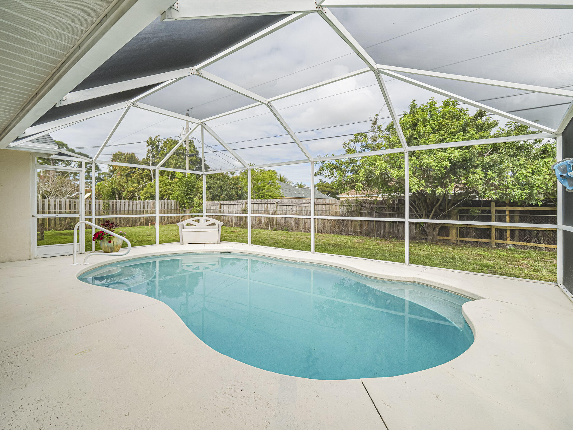 737 Southwest Ancona Road Port St. Lucie, FL 34953 - Photo 3 of 28 Screened Pool