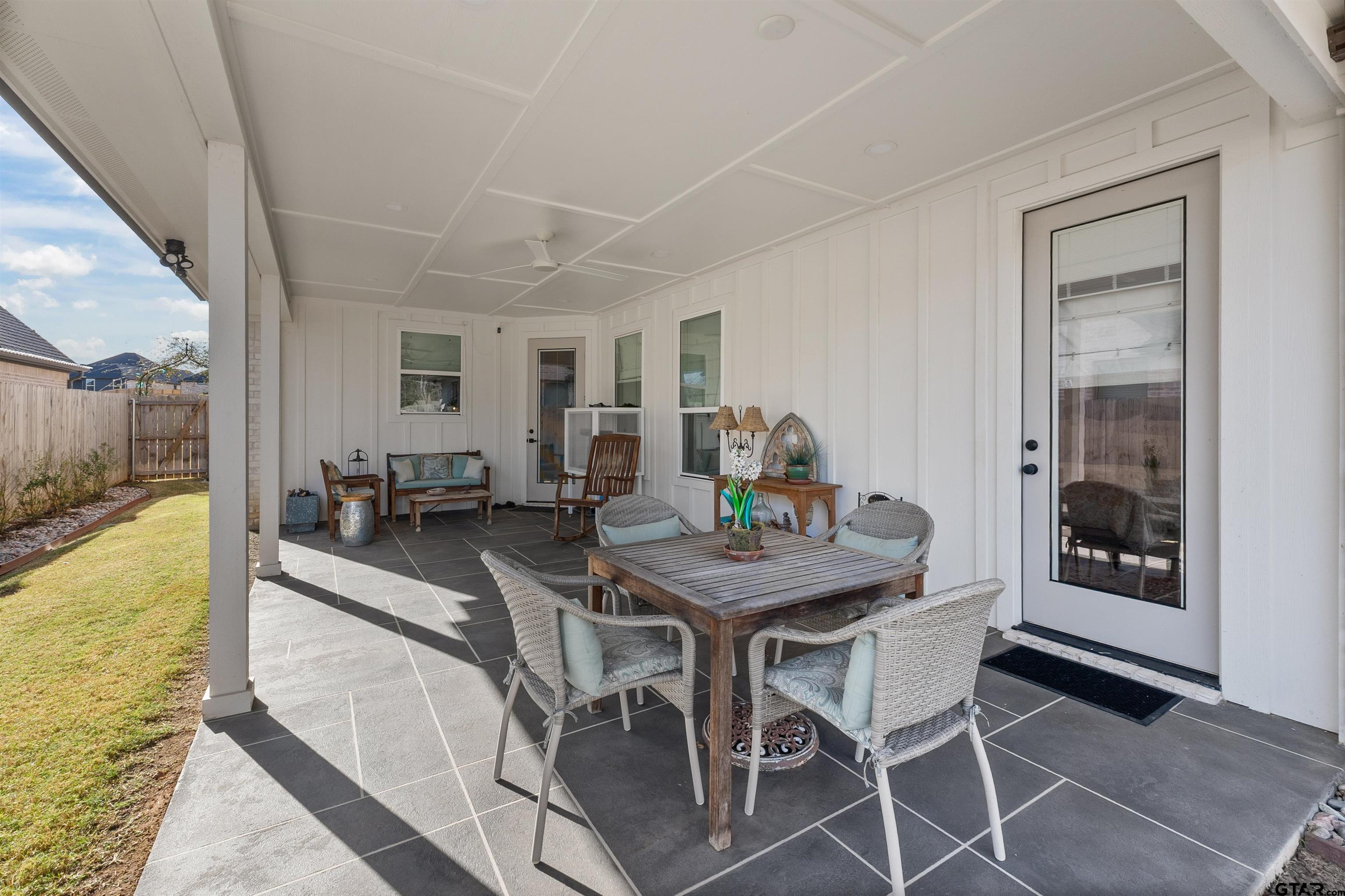 242 Kaul Lane Bullard, TX 75757 - Photo 37 of 45 a view of a dining room with furniture and a livingroom