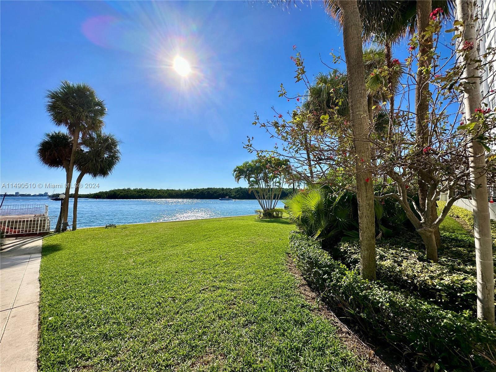 500 Bayview Drive, Unit 221 Sunny Isles Beach, FL 33160 - Photo 24 of 35 a view of a garden