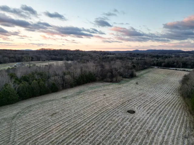 a view of outside space with mountain view