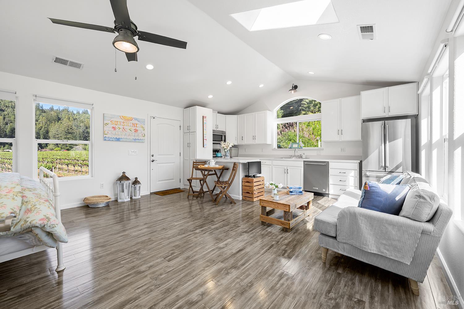 16530 Laughlin Road Guerneville, CA 95446 - Photo 28 of 57 Junior ADU has a full kitchen and private access