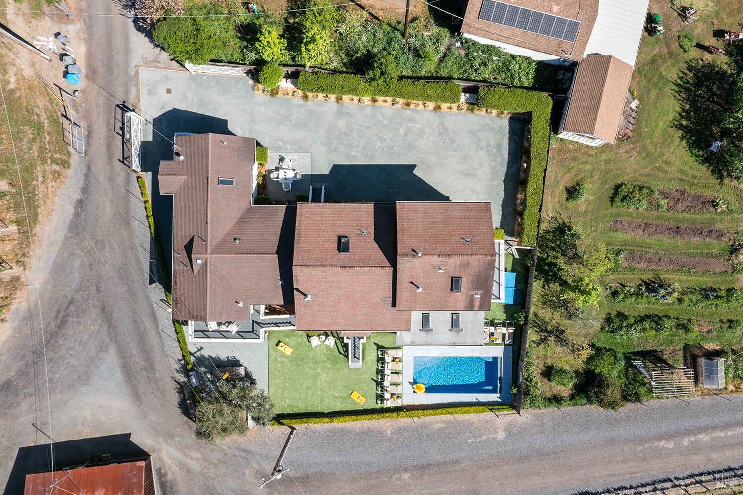 16530 Laughlin Road Guerneville, CA 95446 - Photo 54 of 57 Private setting on level parcel with pool and outdoor living spaces make this Guerneville retreat a true West County gem