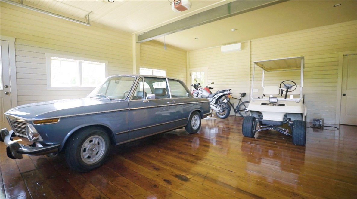 601 Beavertail Road Jamestown, RI 02835 - Photo 31 of 44 Garage offers large multi-purpose room ideal for studio or wine room, additional workshop
