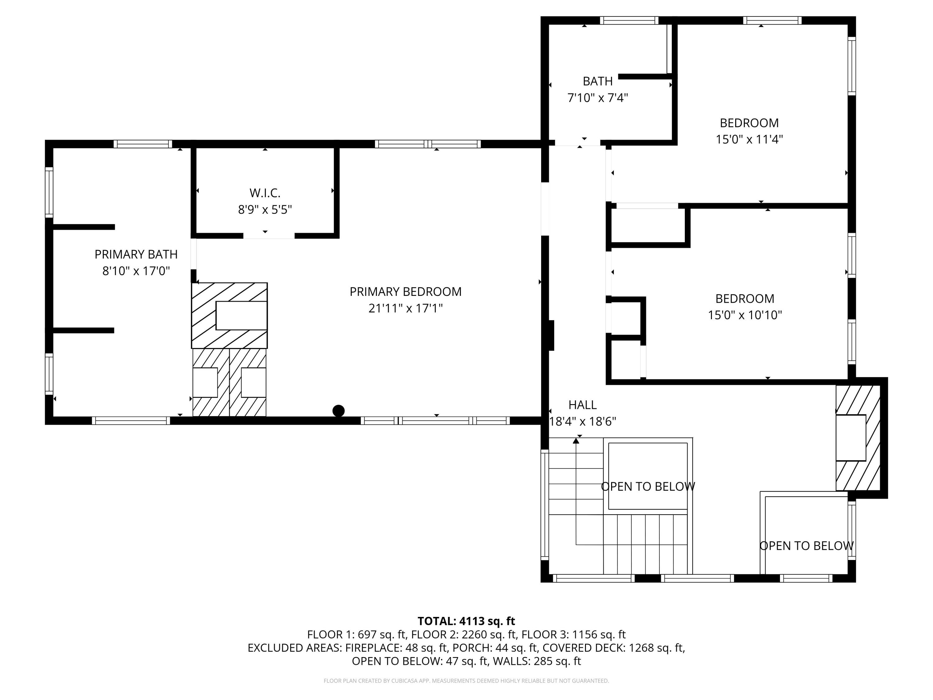 225 West Shore Road Saranac Lake, NY 12983 - Photo 70 of 71 2D Floor Plan for 245 West Lake Shore Ro