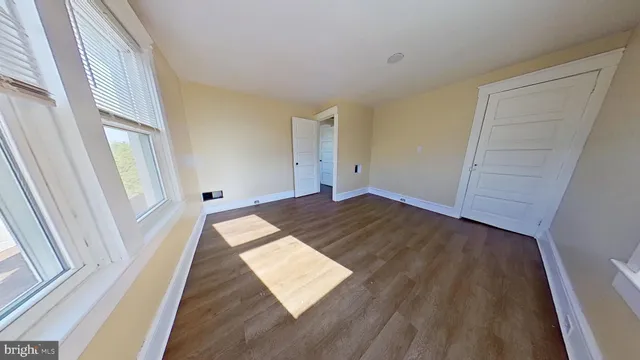 a view of wooden floor