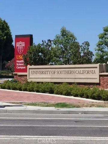 a view of a sign board