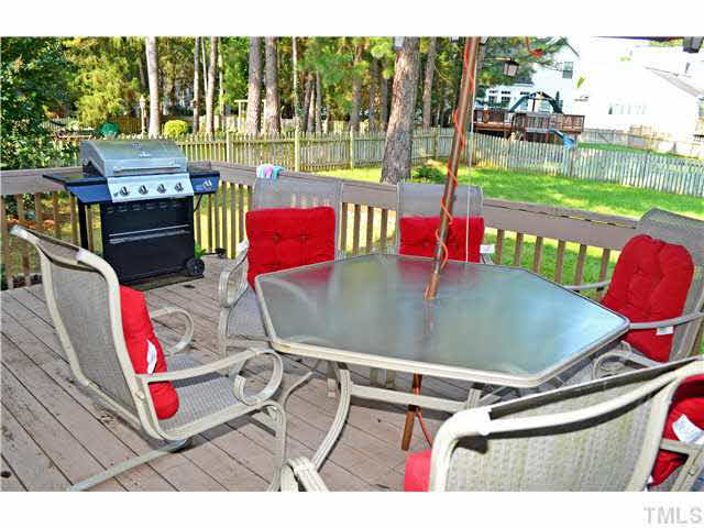 7617 Overland Trail Raleigh, NC 27615 - Photo 6 of 25 a view of outdoor space yard deck and patio