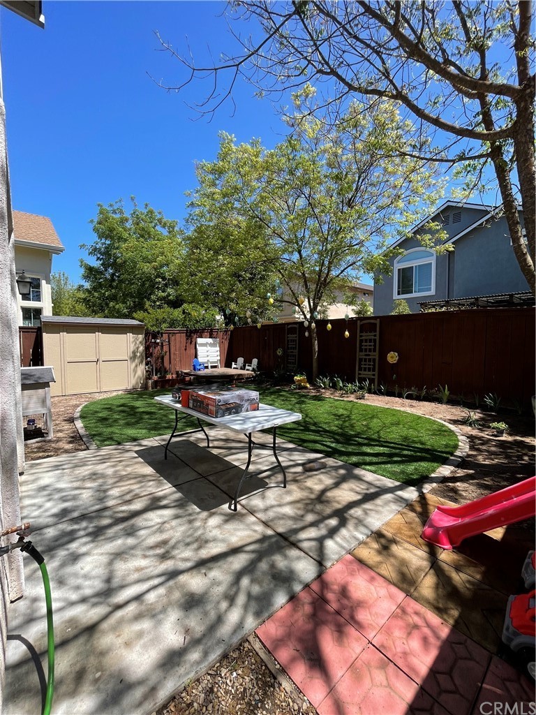 2832 Cottage Lane Paso Robles, CA 93446 - Photo 18 of 19 a view of a backyard with sitting area