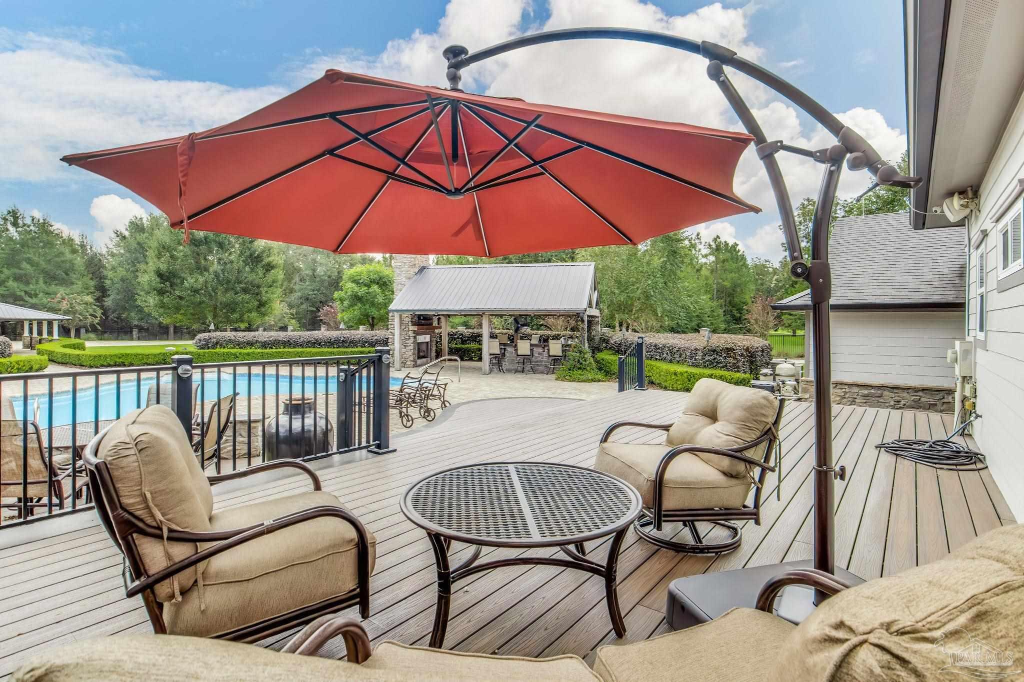 9050 Salter Road Pace, FL 32571 - Photo 32 of 66 a outdoor view with a sitting space