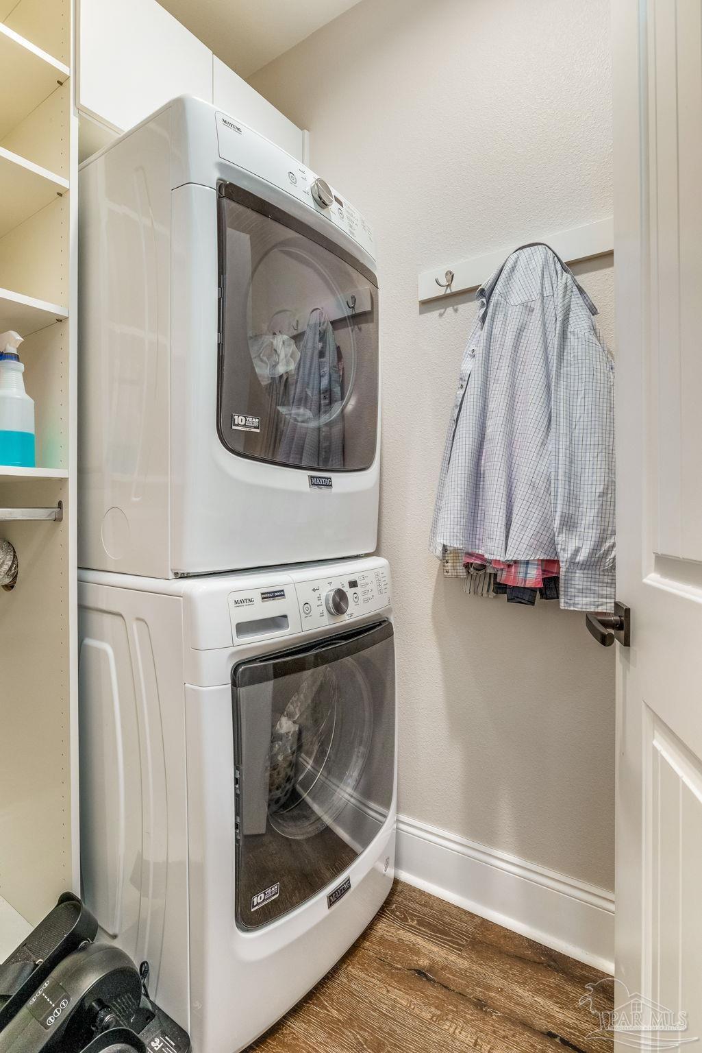 9050 Salter Road Pace, FL 32571 - Photo 49 of 66 a view of a utility room with a washer and dryer