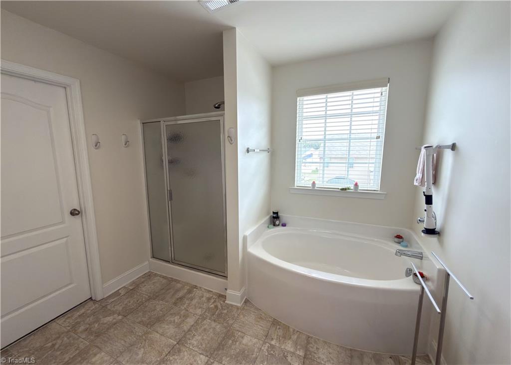 4000 Brayden Drive High Point, NC 27265 - Photo 31 of 40 Separate shower and a window by the tub