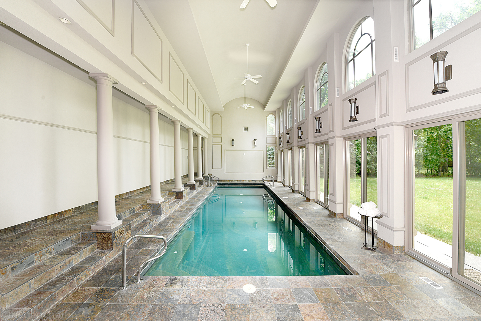 650 Arbor Drive Lake Bluff, IL 60044 - Photo 3 of 49 a swimming pool with outdoor seating