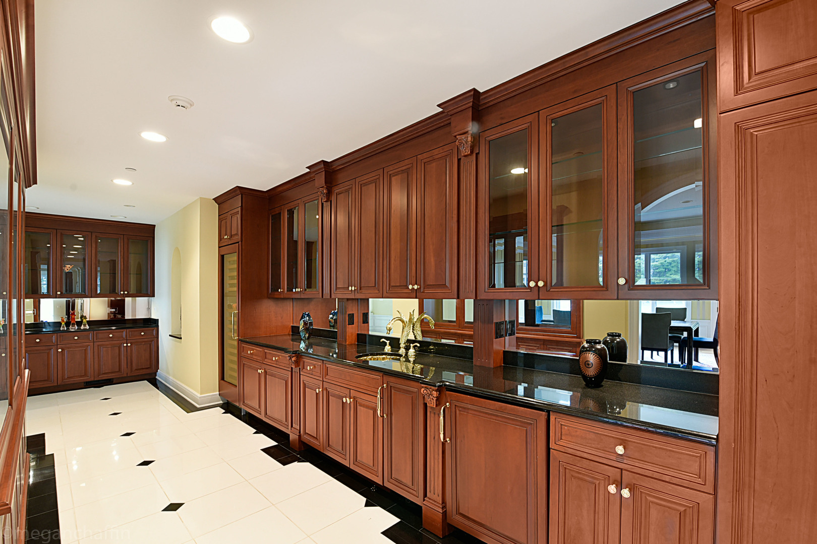 650 Arbor Drive Lake Bluff, IL 60044 - Photo 43 of 49 a kitchen with lots of counter top space and wooden floor