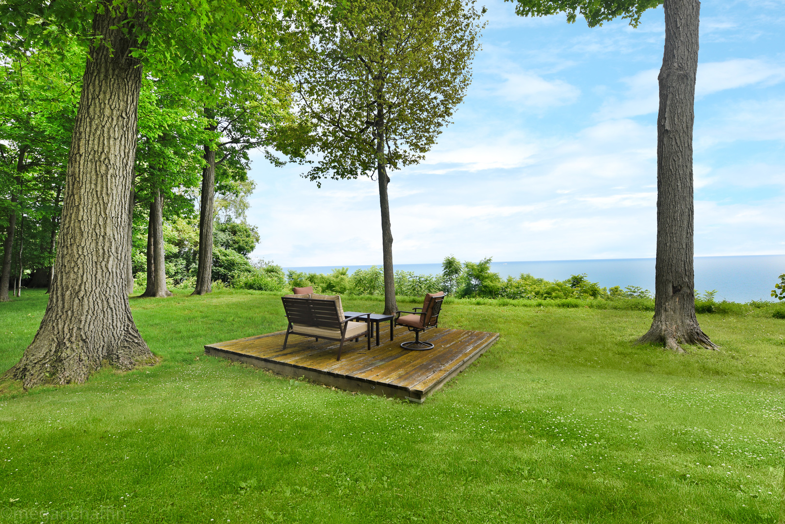 650 Arbor Drive Lake Bluff, IL 60044 - Photo 6 of 49 a view of a garden with trees