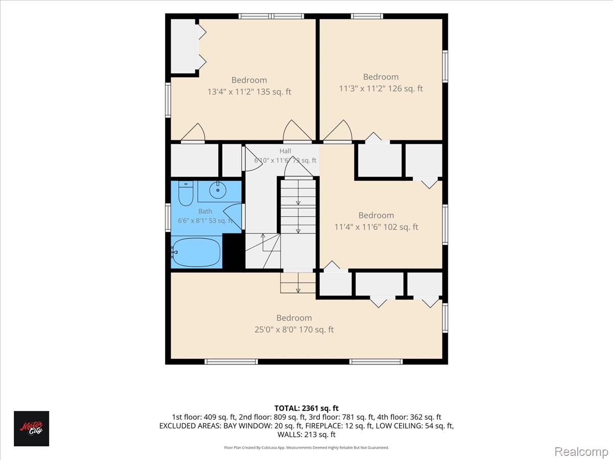 43 Wellesley Drive Pleasant Ridge, MI 48069 - Photo 51 of 52 Floor plan